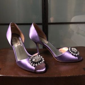 Badgley Mischka Lacie Pump in Lilac size 7 Formal